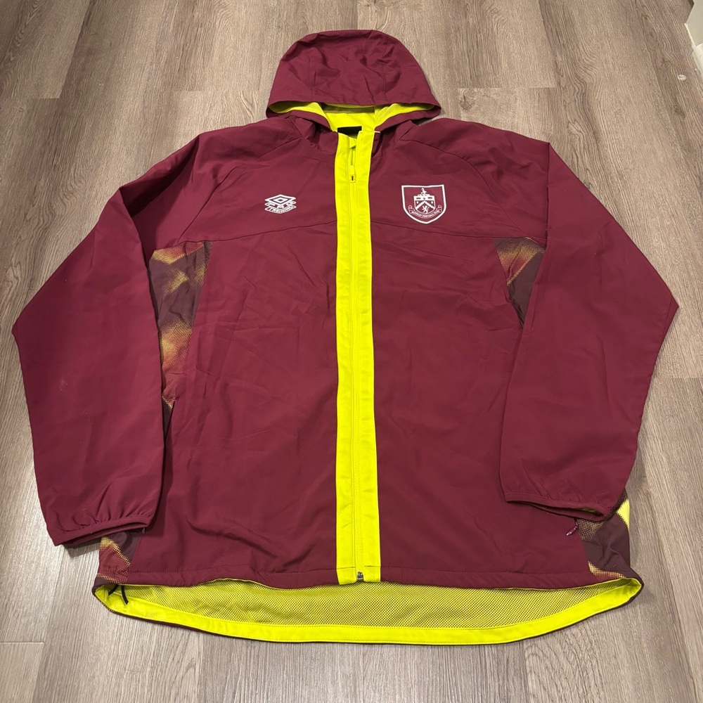 Burnley‎ FC Pro Training Umbro Full Zip Hooded Jacket 2022/23 Men’s XXL